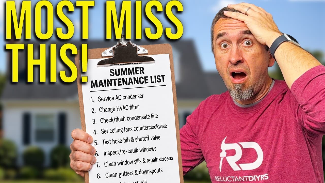 9 Summer Maintenance Tasks Homeowners Always Regret Skipping